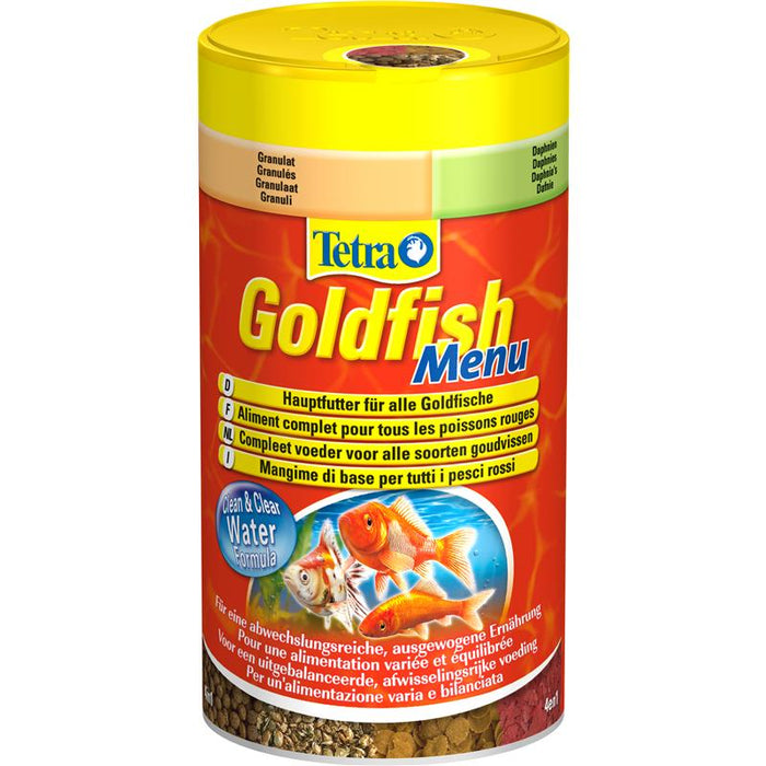 Tetra Goldfish Menu