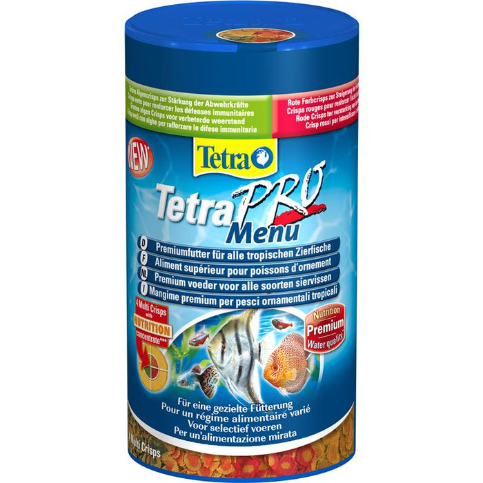 TetraPRO Multi-Crisps Menu