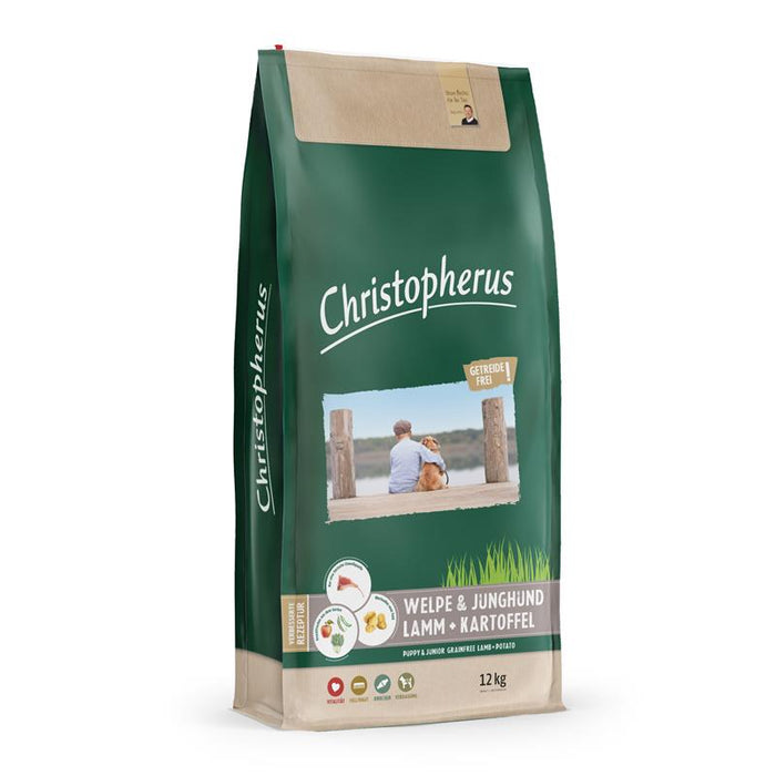 Christopherus Getreidefrei Welpe & Junghund mit Lamm & Kartoffel