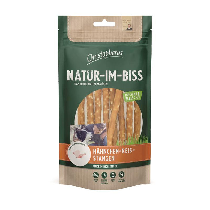 Christopherus Snack Hähnchen-Reis-Stangen 12x70g