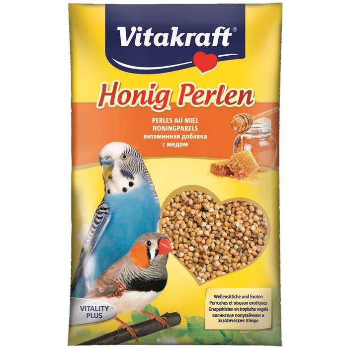Vitakraft Bird Honig Perlen Sittiche