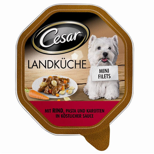 Cesar Schale Landküche in köstlicher Sauce 14x150g.