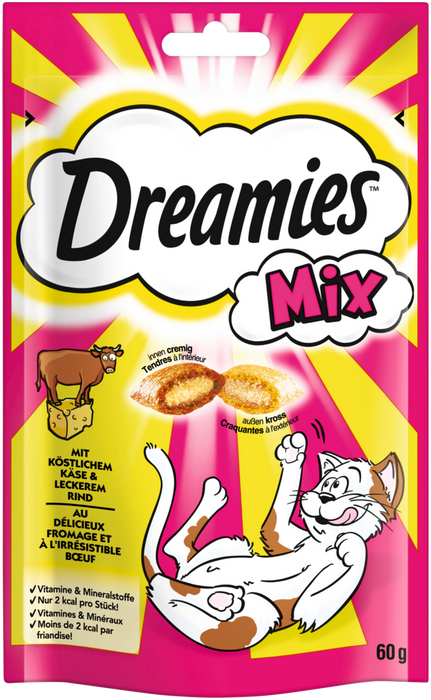 Dreamies Cat Snacks Mix 6x60g