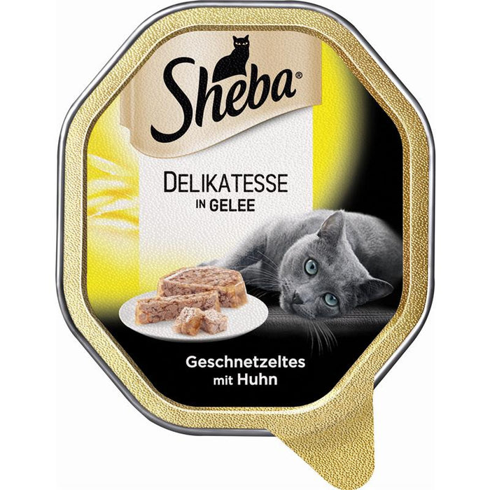Sheba Schale Delikatesse in Gelee Geschnetzeltes 22x85g