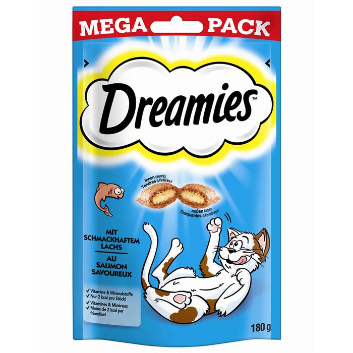 Dreamies Cat Snack 4 x 180g Mega Pack