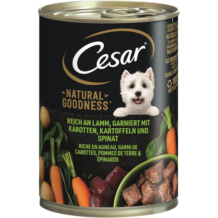 Cesar Dose Natural Goodness 6x400g.