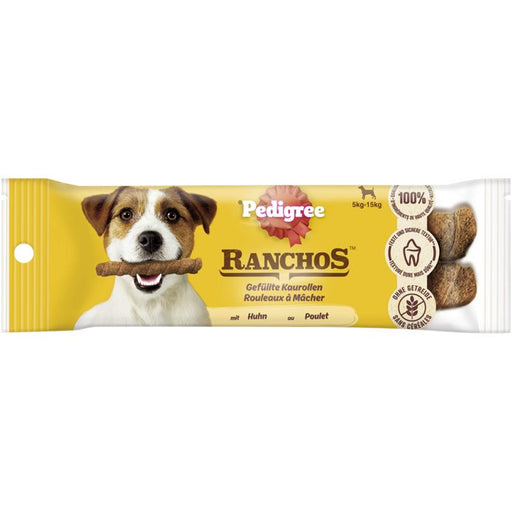 Pedigree Ranchos Beutel Gefüllte Kaurollen Mini 15x80g.