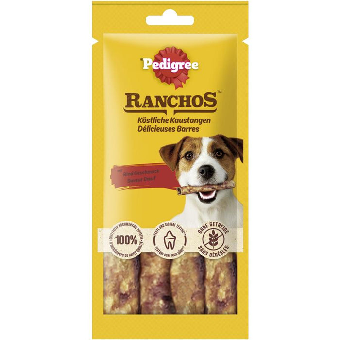 Pedigree Ranchos Beutel Köstliche Kaustangen 12x 40g.