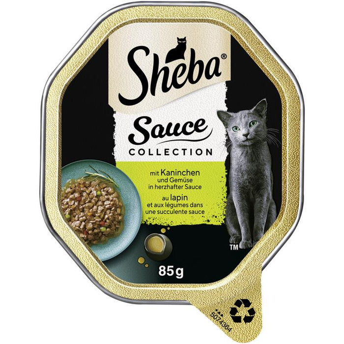 Sheba Schale Sauce Collection in herzhafter Sauce 22x85g