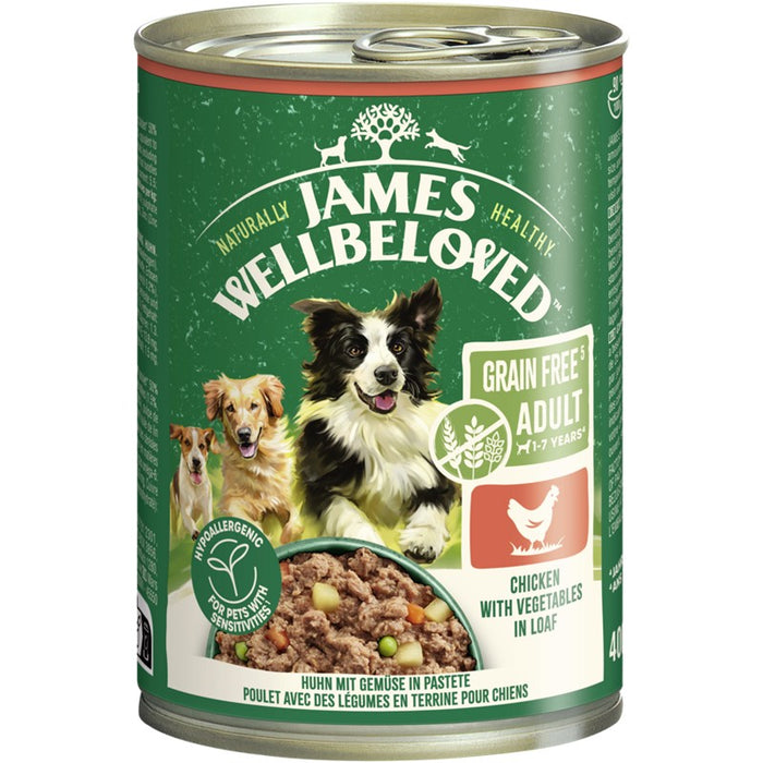 James Wellbeloved Dog Pastete 6x400g