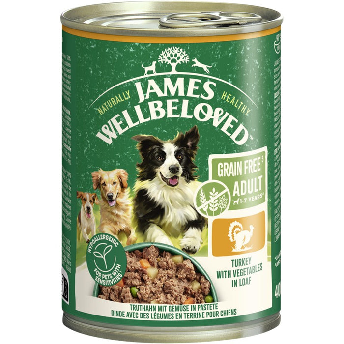 James Wellbeloved Dog Pastete 6x400g