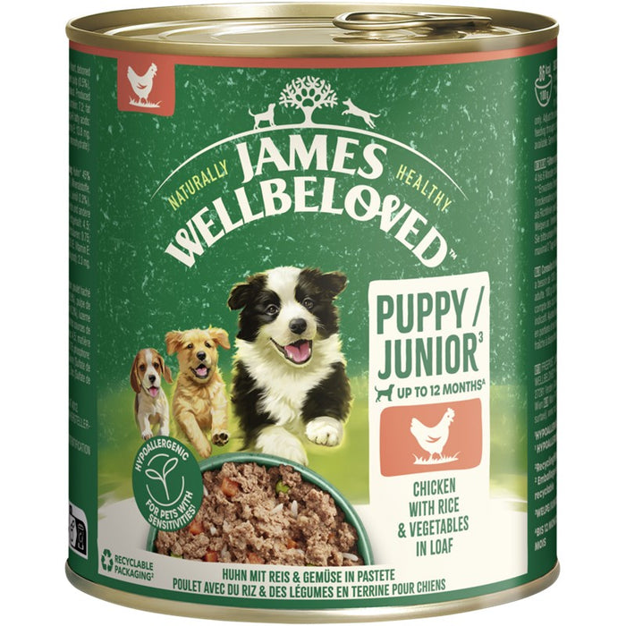 James Wellbeloved Dog Dose Pastete 6x800g