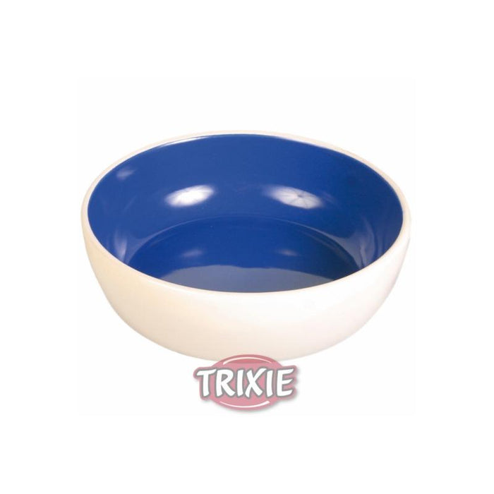 Trixie Keramiknapf Katze creme blau