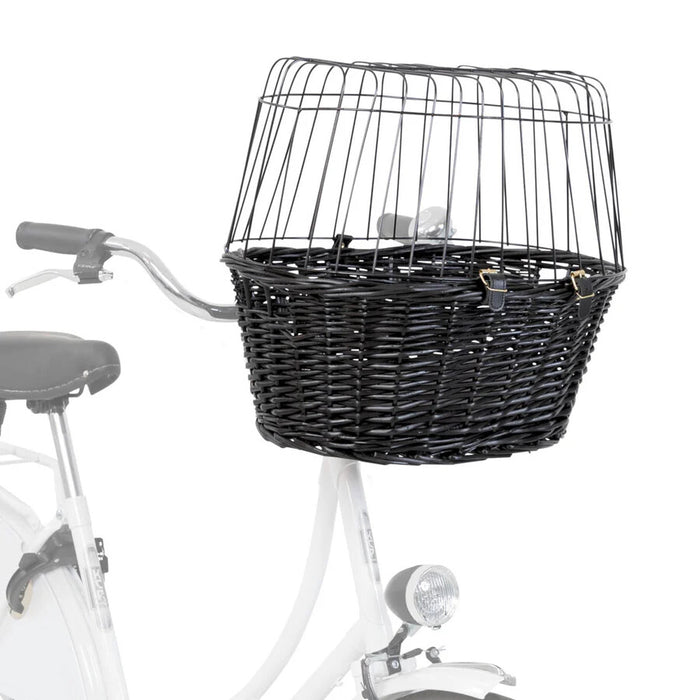 Front-Fahrradkorb, schwarz