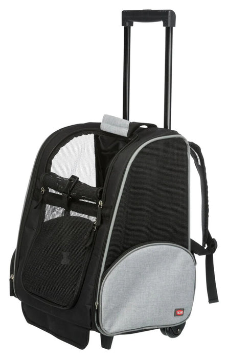 Trolley/Rucksack, schwarz/grau