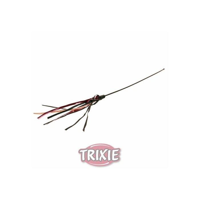 Trixie Spielstab mit Lederbändchen
