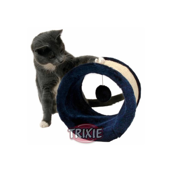 Trixie Spielrolle, Sisal Plüsch, blau