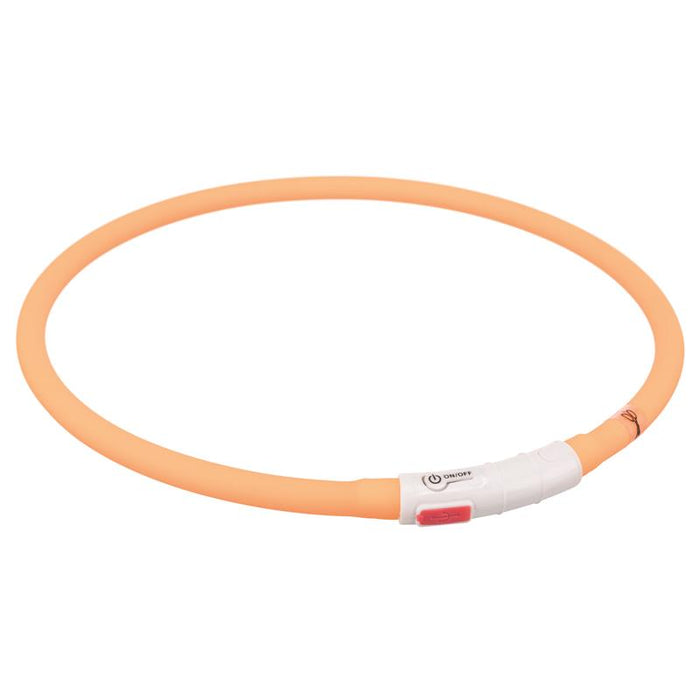 Trixie Flash Leuchtring USB orange