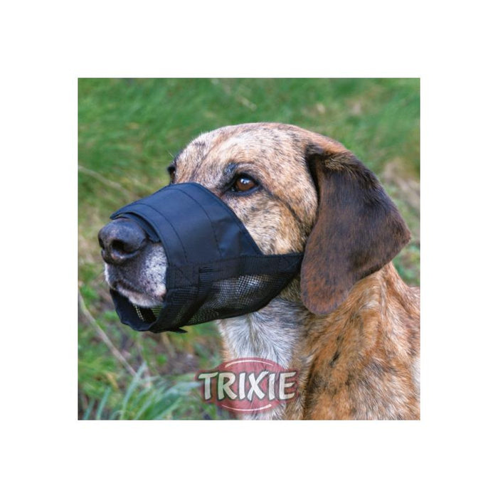 Trixie Maulkorb mit Netzeinsatz schwarz