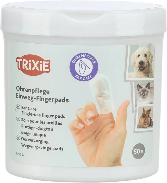 Trixie Hunde Pflege-Fingerlinge für die Ohren