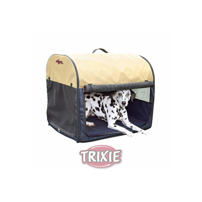 Hundebox Basic, dunkelgrau/hellgrau