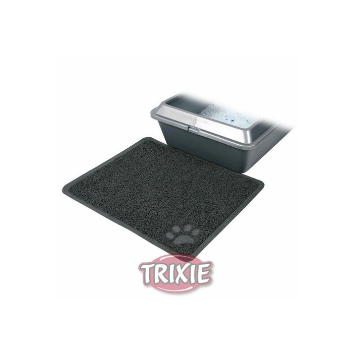 Trixie Vorleger für Katzentoiletten PVC anthrazit