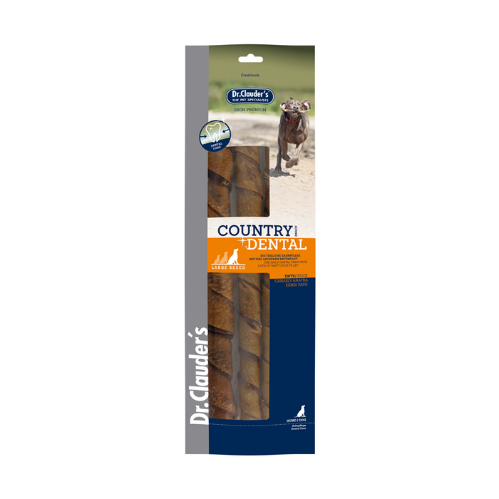 Dr. Clauder's Dog Snack Country Dental Snack Large Breed 8x315g