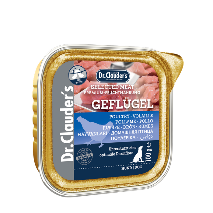 Dr. Clauder's Best Choice Selected Meat Schale 30x100g