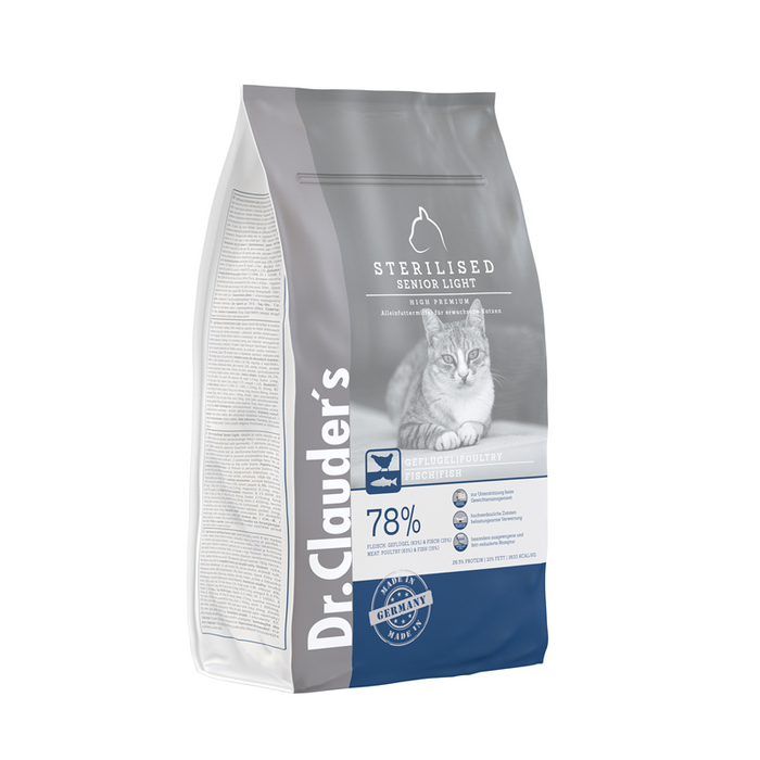 Dr. Clauder's Cat Trocken High Premium Sterilized Senior