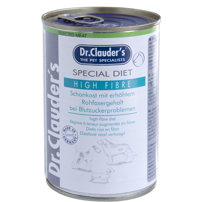 Dr. Clauder's Best Choice Dose High Fibre-Protein 6x400g