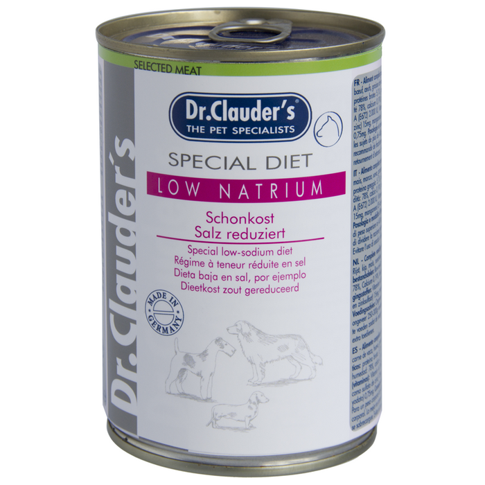 Dr. Clauder's Best Choice Dose Low Natrium 6x400g