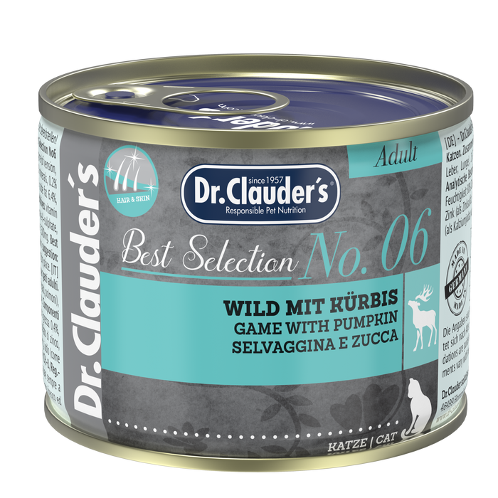 Dr. Clauder´s Cat - Best Selection Dose 6x200g.