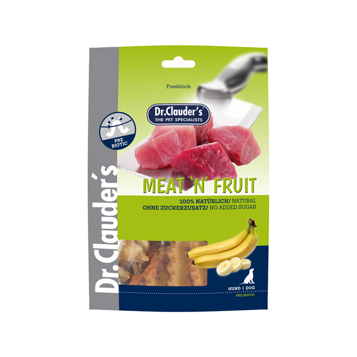 Dr. Clauder's Meat`n Fruit Snack Banane & Huhn 80g