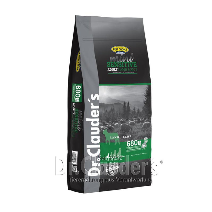 Dr. Clauders Best Choice Mini Adult Lamm & Reis