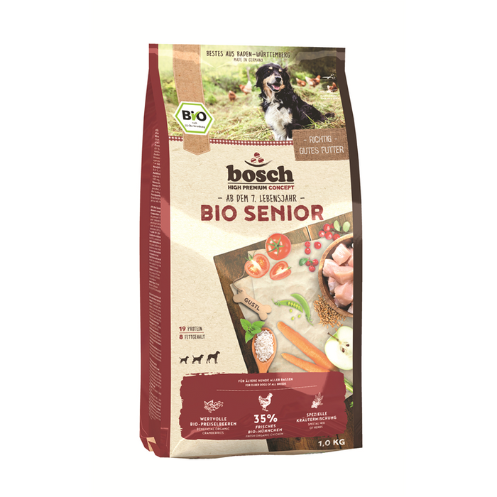 BoschBio Senior Hühnchen + Preiselbeeren