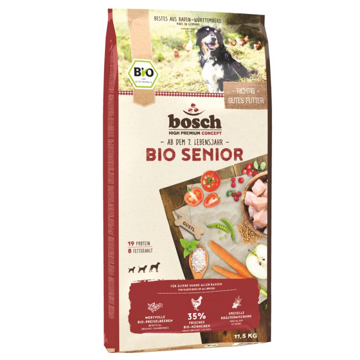 Bosch Bio Senior Hühnchen + Preiselbeere