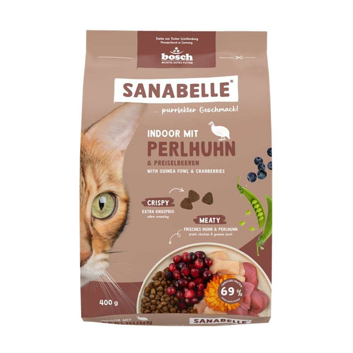 Sanabelle Indoor mit Perlhuhn
