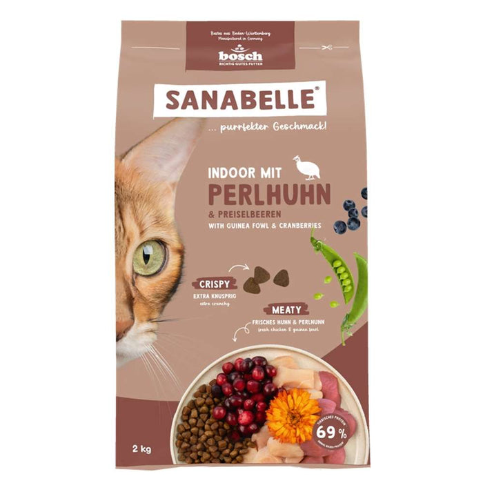 Sanabelle Indoor mit Perlhuhn