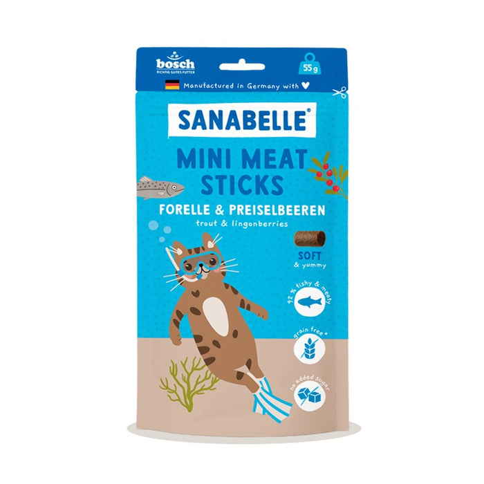 Sanabelle Snack Mini MeatSticks 7x55g