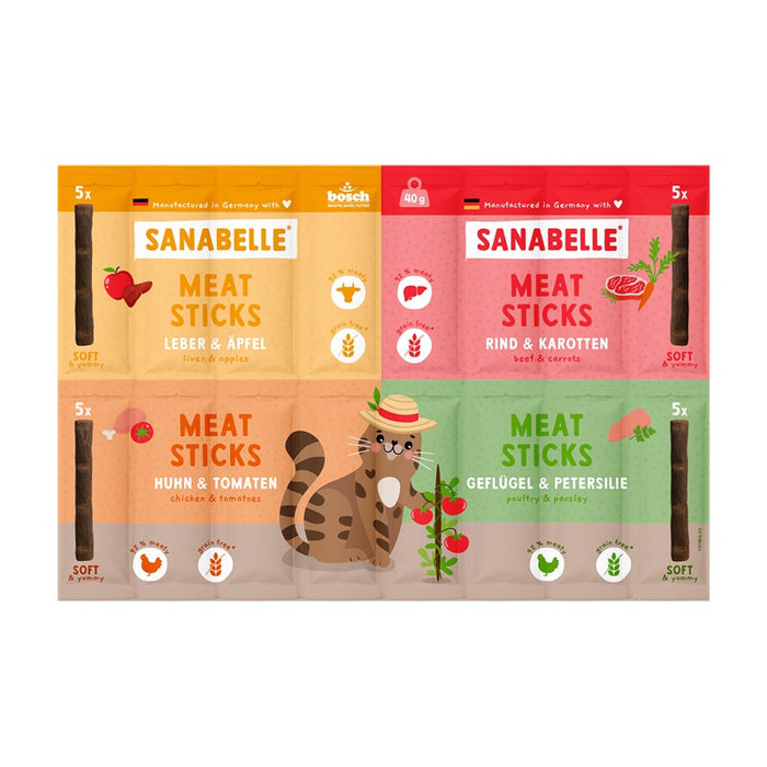 Sanabelle Snack MeatSticks 11x40g