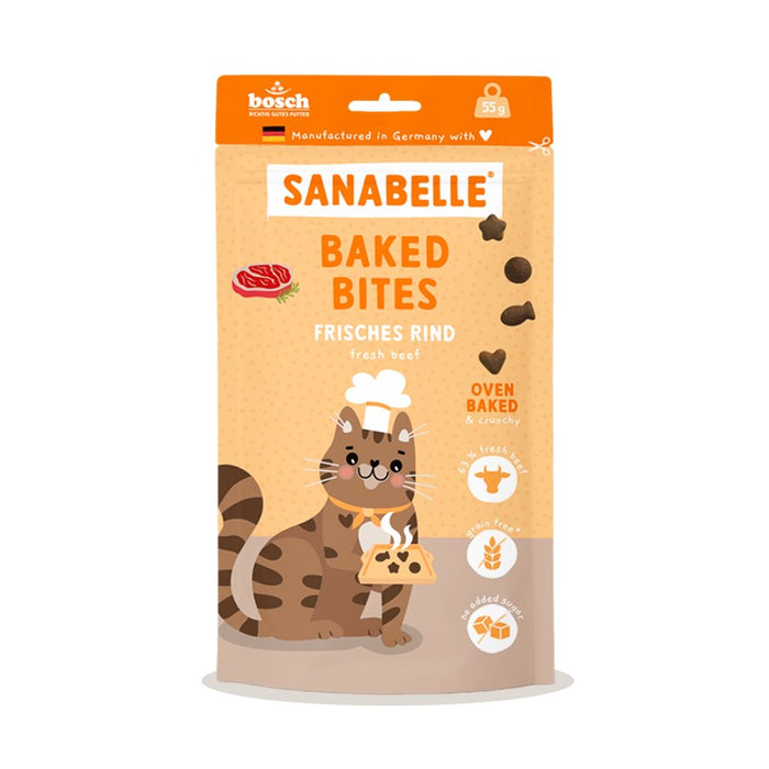 Sanabelle Snack Baked Bites Rind 7x55g