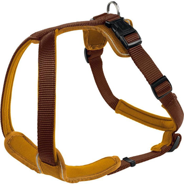 Hunter Geschirr Neopren braun/caramel