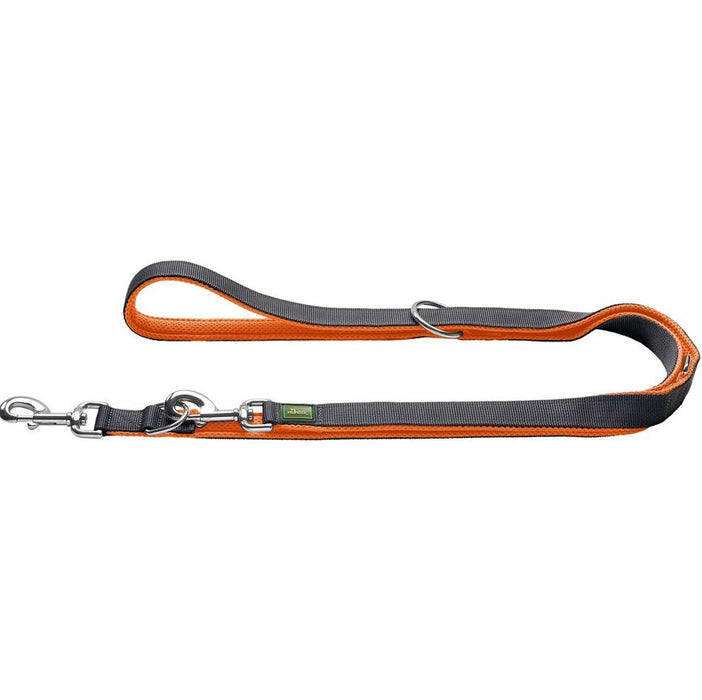 Hunter V-Leine Maldon Polyester orange/grau