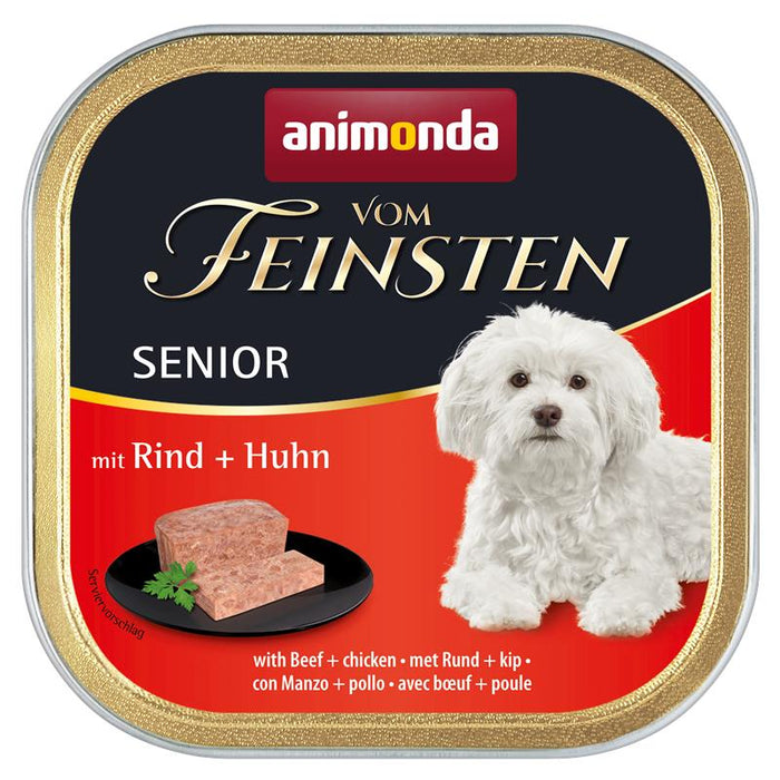 Animonda Dog Vom Feinsten Senior Rind & Huhn 22x150g
