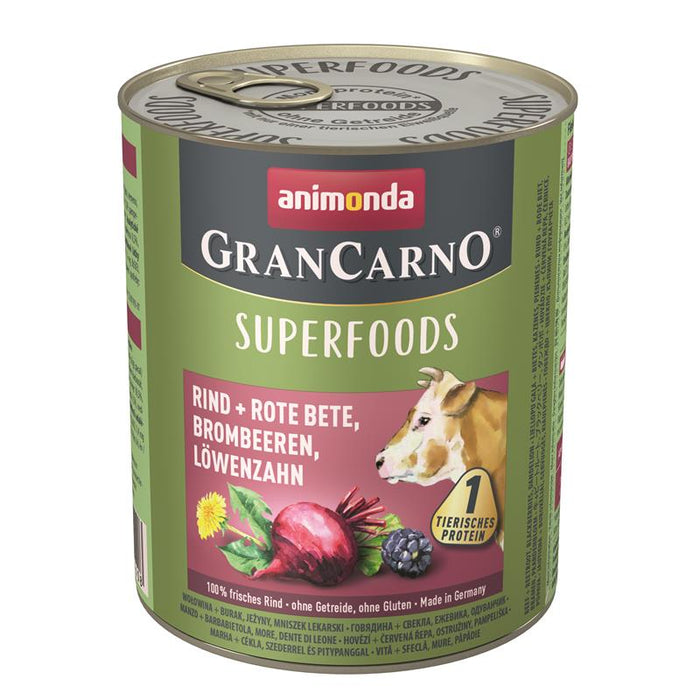 Animonda Dog Dose GranCarno Adult Superfood 6x800g
