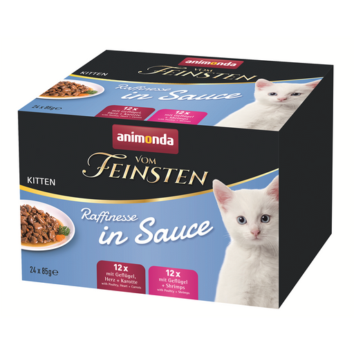 Animonda Cat - Pouchbeutel Vom Feinsten Kitten Mixpack 24x85g.