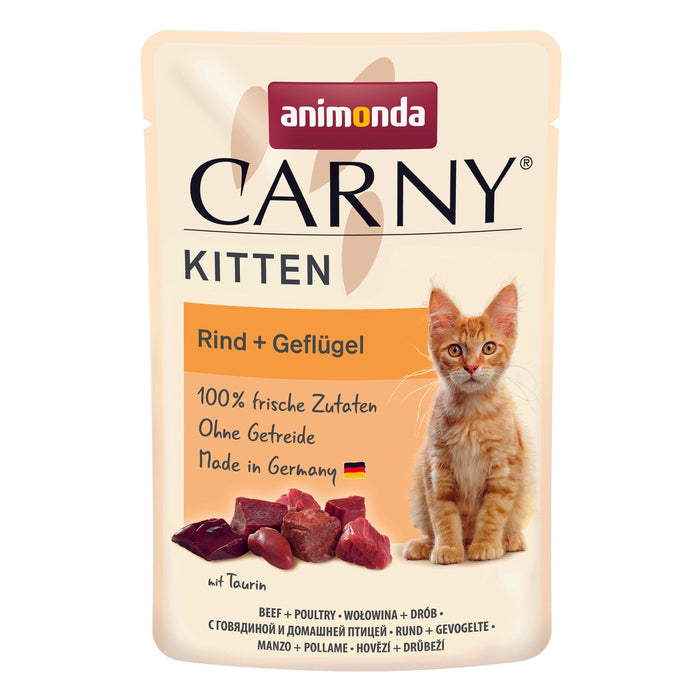Animonda Cat Portionsbeutel Carny Kitten 12x85g