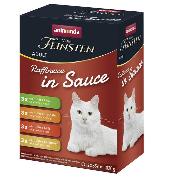 Animonda Cat vom Feinsten Raffinesse in Sauce Adult Mixpack