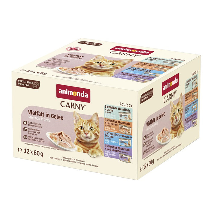 Animonda Cat Carny Fine Fillets Adult Vielfalt in Gelee