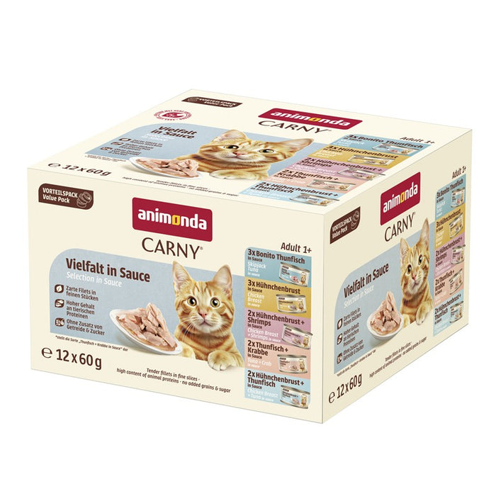 Animonda Cat Carny Fine Fillets Adult Vielfalt in Sauce